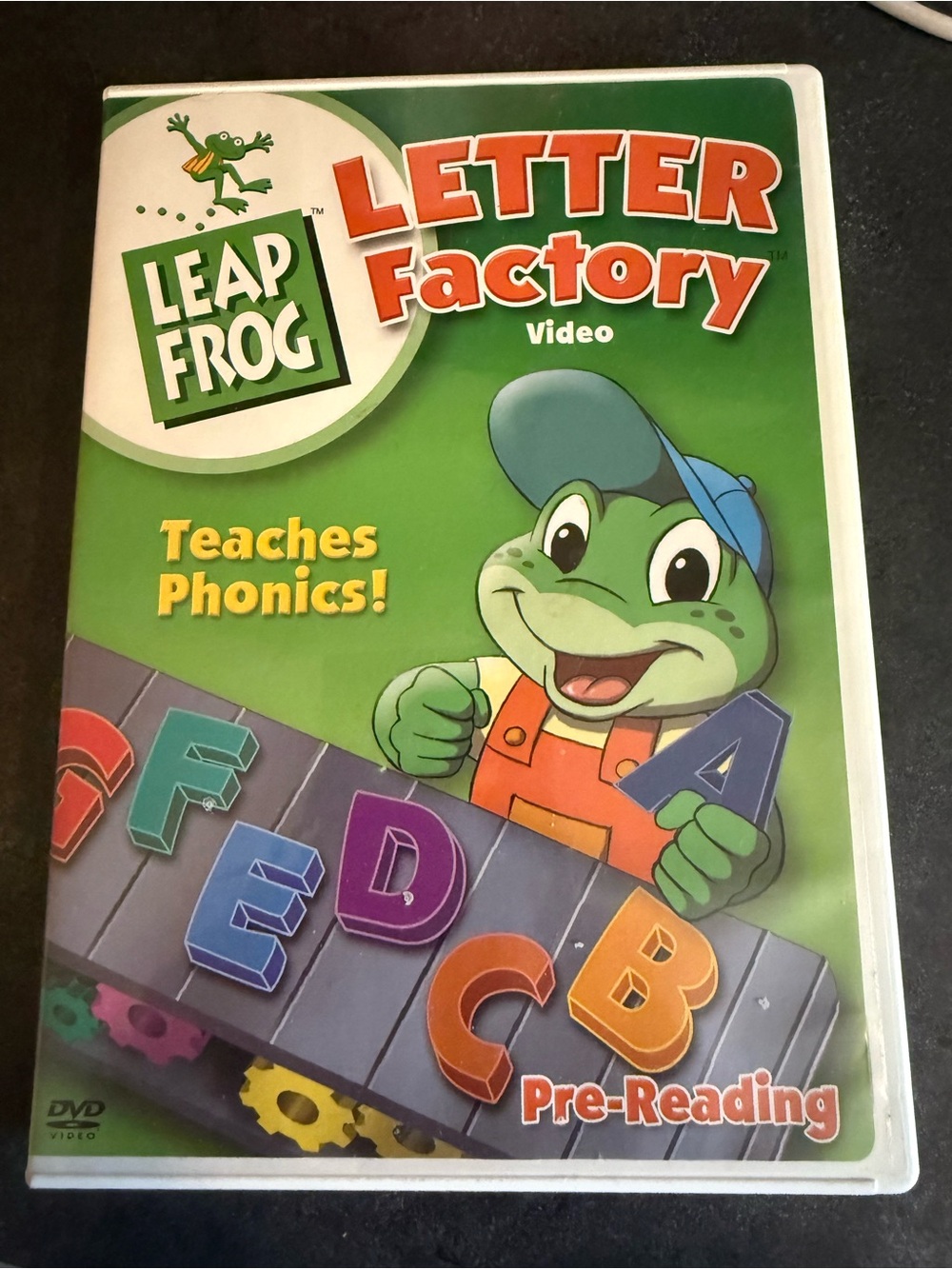 Letter Factory Video - Green Frog Pre-Reading DVD